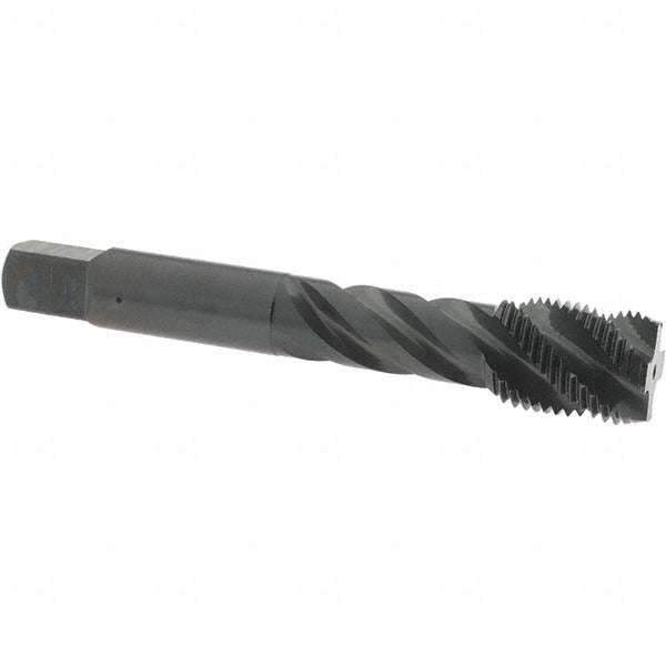 OSG 1733701 Spiral Flute Tap 5/8-18 UNF, 4 Flutes, Modified Bottoming, 3B Class of Fit, Vanadium High Speed Steel, Oxide Coated