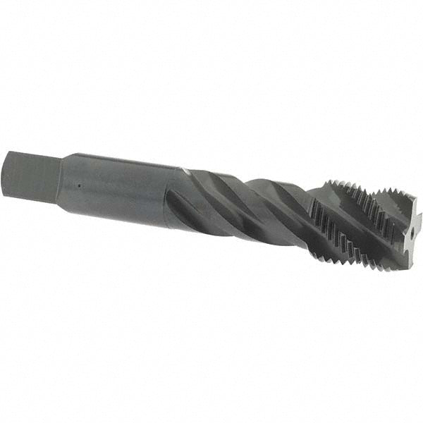 OSG 1726301 Spiral Flute Tap 7/8-14 UNF, 4 Flutes, Modified Bottoming, 3B Class of Fit, Vanadium High Speed Steel, Oxide Coated