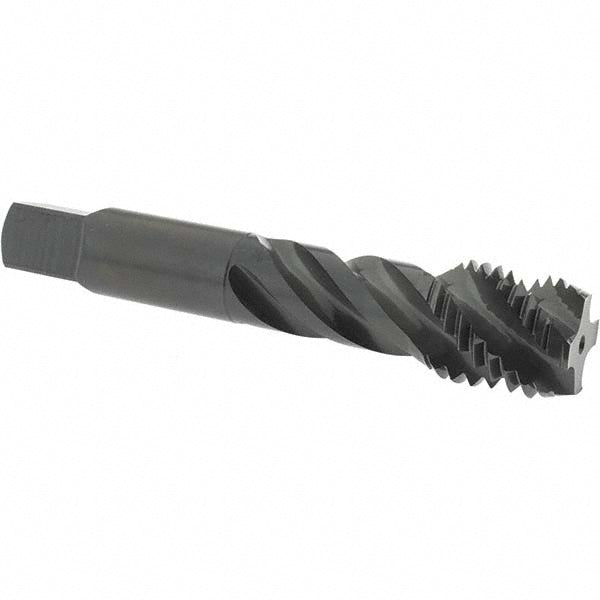 OSG 1726201 Spiral Flute Tap 7/8-9 UNC, 4 Flutes, Modified Bottoming, 3B Class of Fit, Vanadium High Speed Steel, Oxide Coated