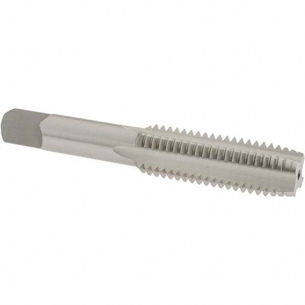 OSG 1734400 Straight Flute Tap 5/8-11 UNC, 4 Flutes, Plug, 3B Class of Fit, Cobalt, Bright/Uncoated