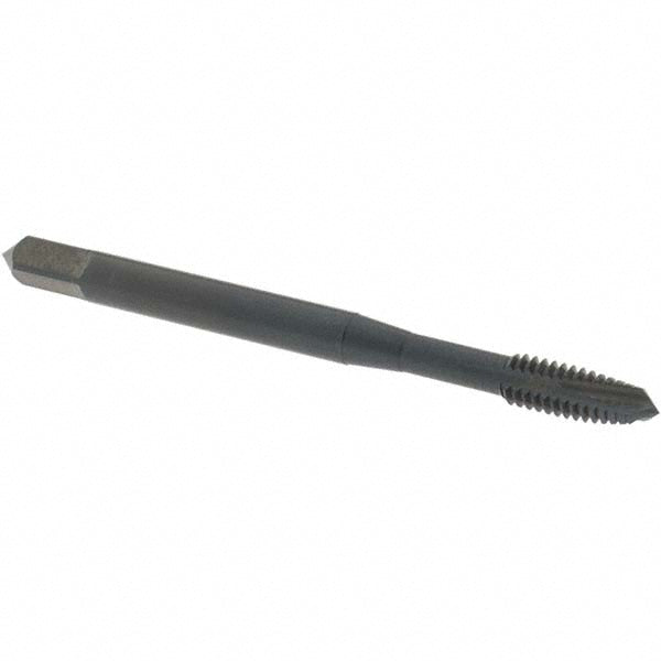 OSG 1759801 Spiral Point Tap #8-32 UNC, 3 Flutes, Plug, 3B Class of Fit, Powdered Metal, Oxide Coated