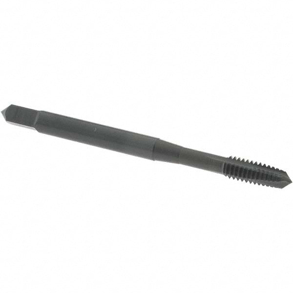 OSG 1759901 Spiral Point Tap #8-32 UNC, 3 Flutes, Plug, Powdered Metal, Oxide Coated