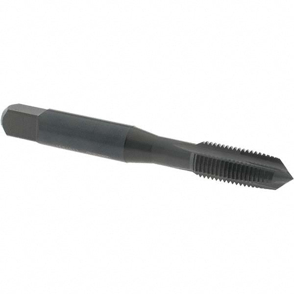 OSG 1758101 Spiral Point Tap 3/8-24 UNF, 3 Flutes, Plug, 3B Class of Fit, Powdered Metal, Oxide Coated