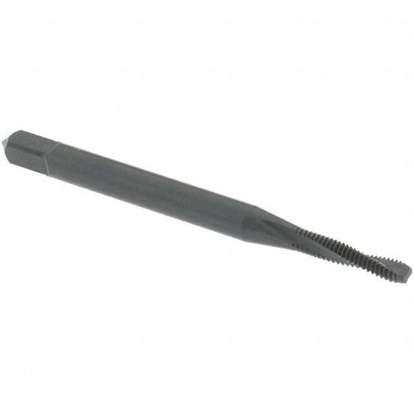 OSG 1754001 Spiral Flute Tap #2-56 UNC, 2 Flutes, Modified Bottoming, 2B Class of Fit, Powdered Metal, Oxide Coated