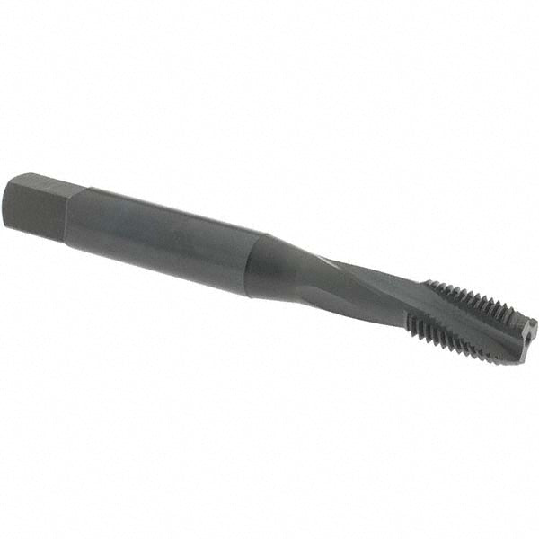 OSG 1716501 1/4-28 UNF, 3 Flute, 15&deg Helix, Modified Bottoming Chamfer, Oxide Finish, Powdered Metal Spiral Flute STI Tap