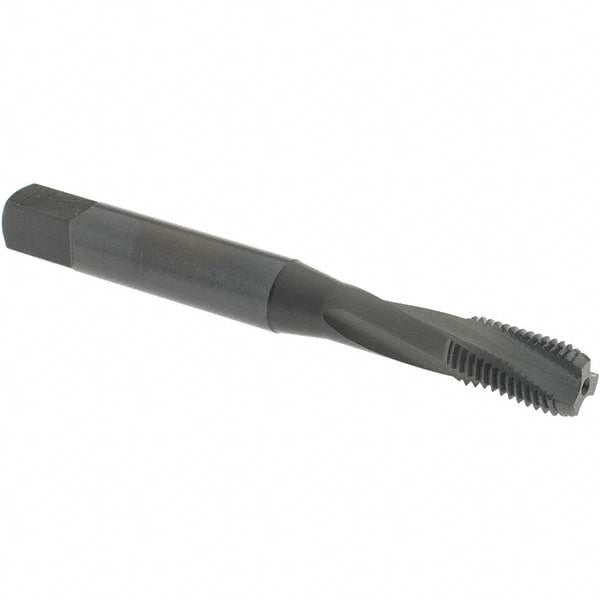 OSG 1716601 1/4-28 UNF, 3 Flute, 15&deg Helix, Modified Bottoming Chamfer, Oxide Finish, Powdered Metal Spiral Flute STI Tap