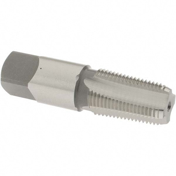 OSG 1736200 Standard Pipe Tap 3/8-18, NPT, 4 Flutes, Cobalt, Bright/Uncoated