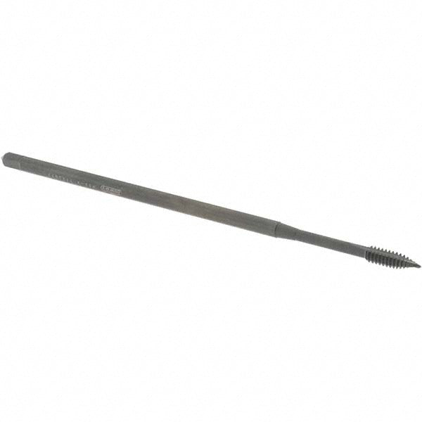 OSG 1764101 Extension Tap 6-32, 2 Flutes, H3, Oxide Finish, Vanadium High Speed Steel, Spiral Point