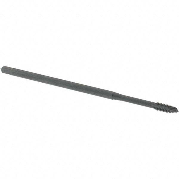 OSG 1764301 Extension Tap 8-32, 3 Flutes, H3, Oxide Finish, Vanadium High Speed Steel, Spiral Point