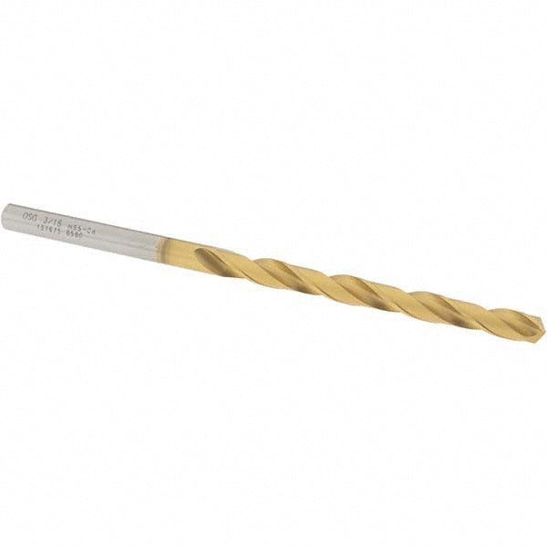 OSG 15187505 Jobber Length Drill Bit 3/16" (0.1875) Dia, 130 deg, Cobalt