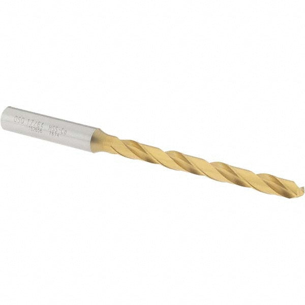OSG 15265605 Jobber Length Drill Bit 17/64" (0.2656) Dia, 130 deg, Cobalt