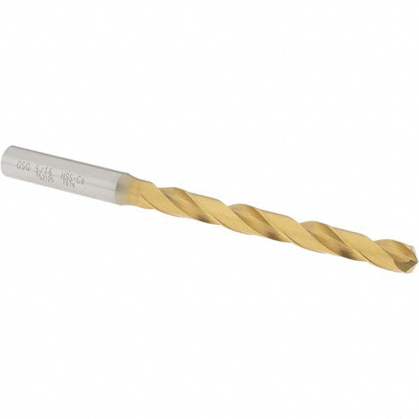 OSG 15312505 Jobber Length Drill Bit 5/16" (0.3125) Dia, 130 deg, Cobalt