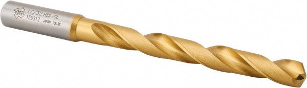 OSG 15531205 Jobber Length Drill Bit 17/32" (0.5313) Dia, 130 deg, Cobalt