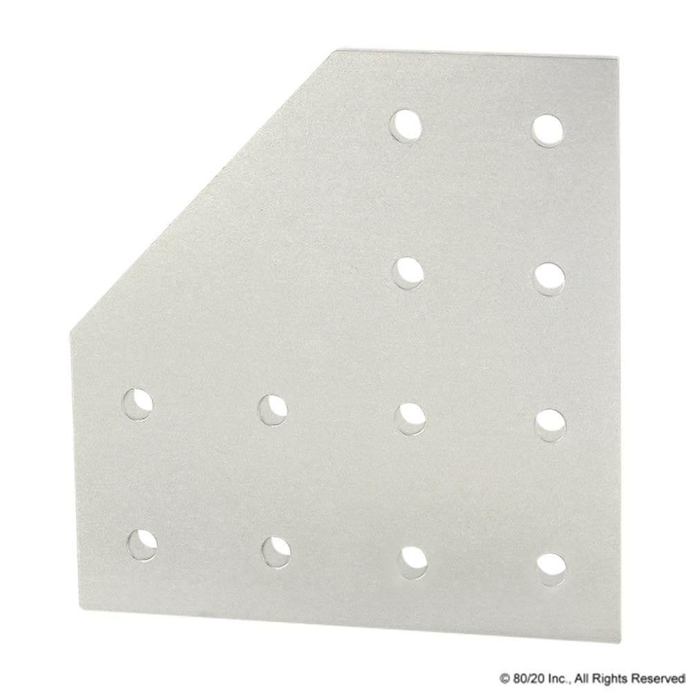 80/20 Inc. 4328 90 deg Angled Joining Plate Use with Series 15 & Bolt Kit 3320 or 3325