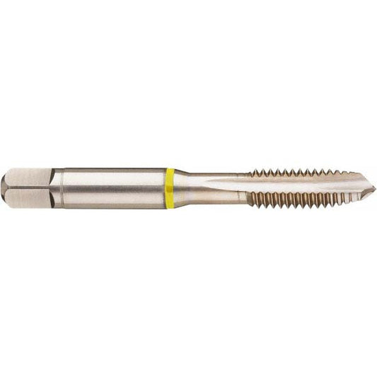 Guhring 9039000060000 Spiral Point Tap M6 x 1, Metric Coarse, 3 Flutes, Plug, 6H, Cobalt, Bright Finish