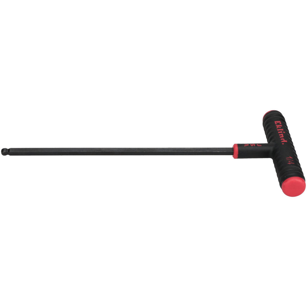 Eklind 61816 Cushion Grip & T-Handle Hex Key 1/4", Ball End