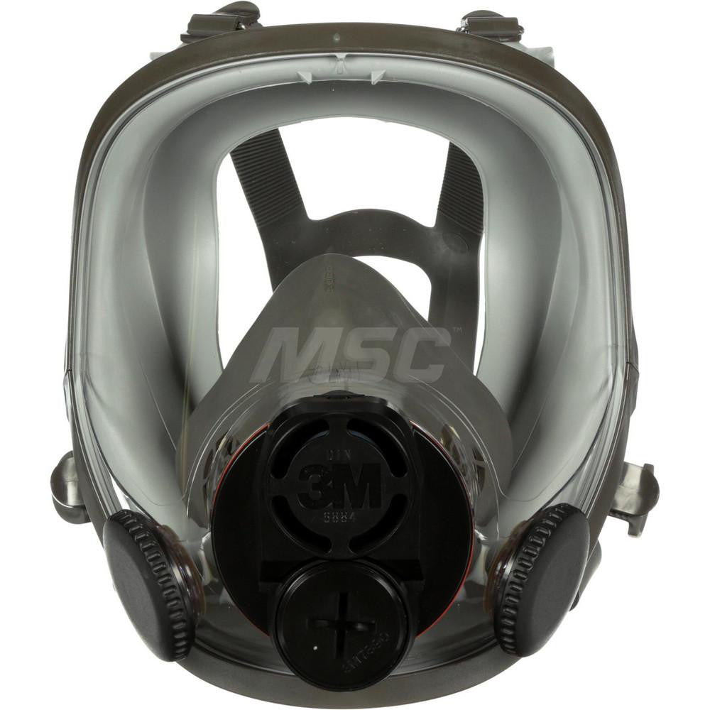 3M 7000029682 Full Face Respirator Silicone, Medium