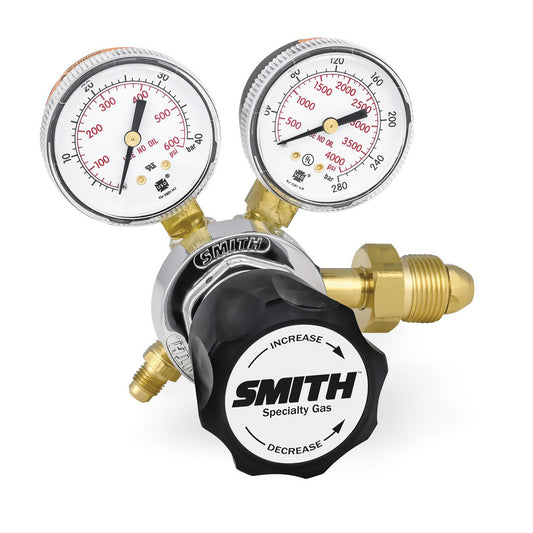 Smith/Miller 30-450-580 580 CGA Inlet Connection, Male Fitting, 450 Max psi, Nitrogen Welding Regulator