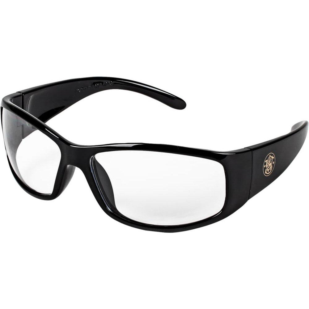 Smith & Wesson 21302 Safety Glass Anti-Fog & Scratch-Resistant, Polycarbonate, Clear Lenses, Full-Framed, UV Protection