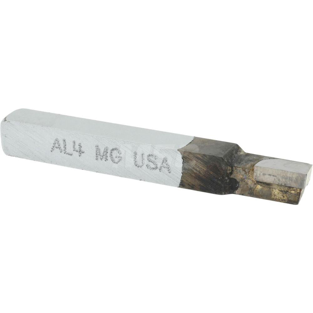 Accupro 100-MG Single Point Tool Bit 1/4'' Shank Width, 1/4'' Shank Height, Micrograin Solid Carbide Tipped, LH, AL, Square Shoulder Turning