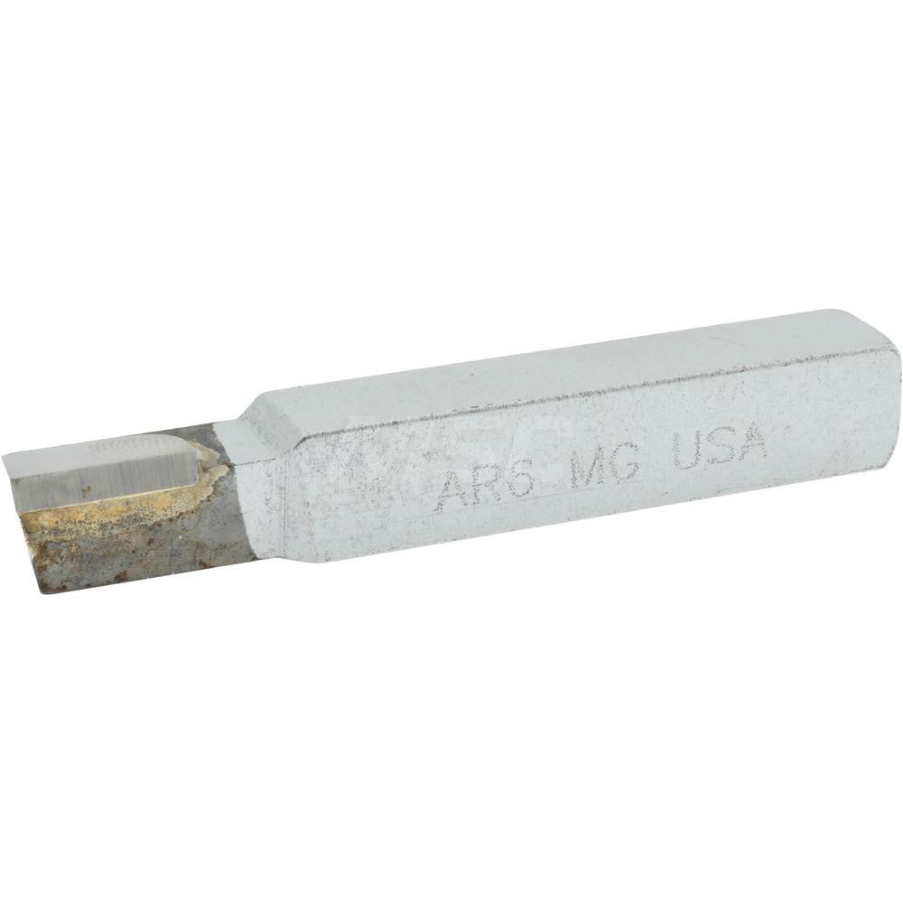 Accupro 11-MG Single Point Tool Bit 3/8'' Shank Width, 3/8'' Shank Height, Micrograin Solid Carbide Tipped, RH, AR, Square Shoulder Turning