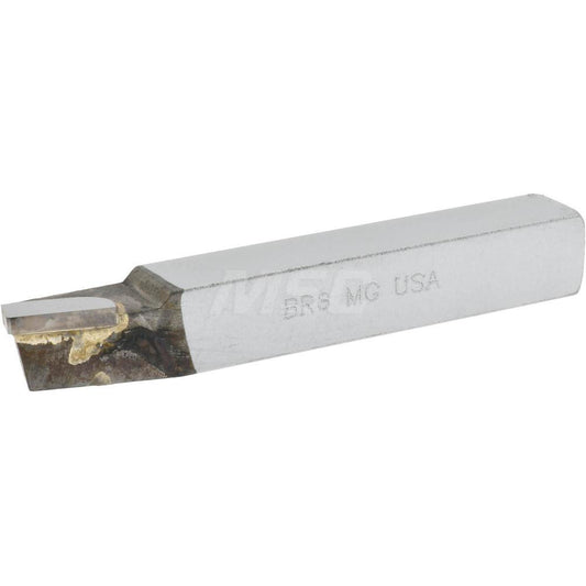 Accupro 220-MG Single Point Tool Bit 1/2'' Shank Width, 1/2'' Shank Height, Micrograin Solid Carbide Tipped, RH, BR, Lead Angle Turning