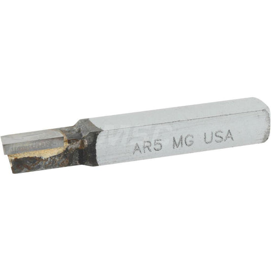 Accupro 6-MG Single Point Tool Bit 5/16'' Shank Width, 5/16'' Shank Height, Micrograin Solid Carbide Tipped, RH, AR, Square Shoulder Turning