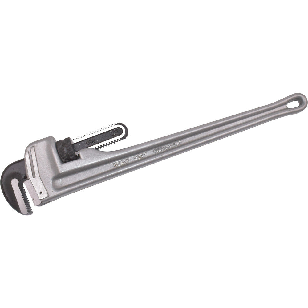 Pro-Source TD0505A 24" Straight Pipe Wrench 3" Max, 24" OAL, Aluminum