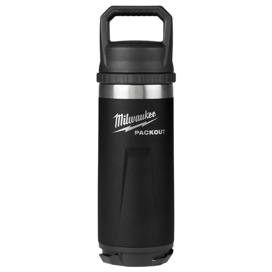 Milwaukee Tool 48-22-8382B Drinking Cups Cup Shape Flat Bottom  Size (oz.) 18.00  Material Metal  Disposable No  For Beverage Type Hot & Cold  Cup Coating Material Powder Coat
