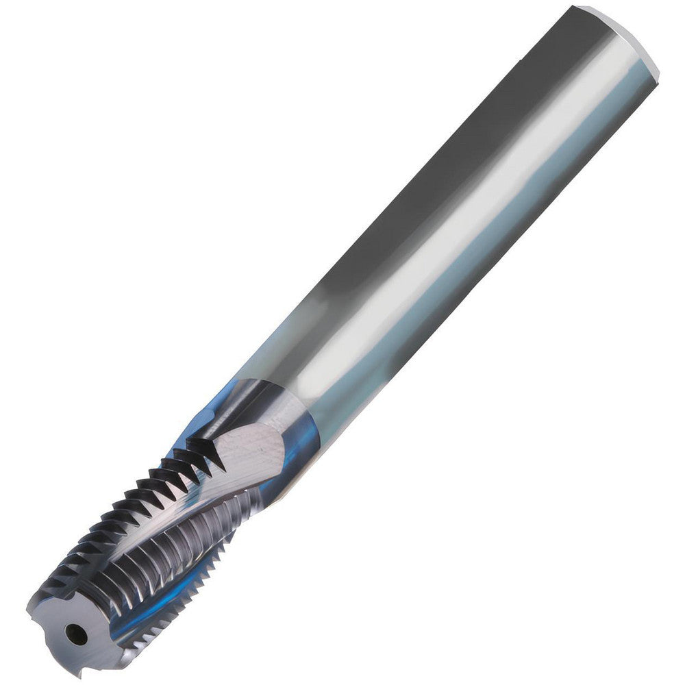 Emuge GFR15106.5041 Helical Flute Thread Mill #10-32, Internal, 3 Flute, 1/4" Shank Dia, Solid Carbide