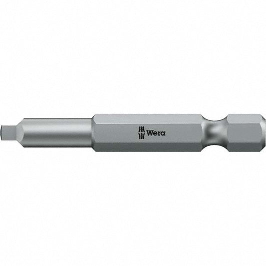 Wera 05060148001 Power Screwdriver Bit #2 Speciality Point Size, 1/4" Hex Drive