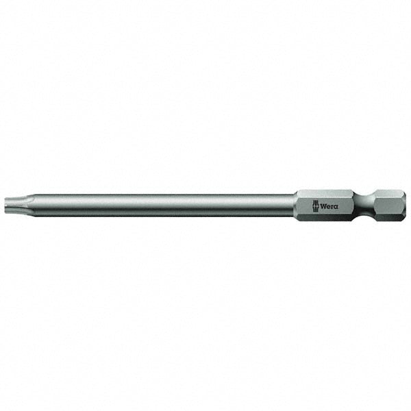 Wera 05060188001 Power Screwdriver Bit T20 Torx, TX20 Speciality Point Size, 1/4" Hex Drive