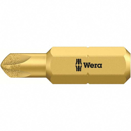 Wera 05066644001 Power Screwdriver Bit #10 Torq-Set Speciality Point Size, 1/4" Hex Drive