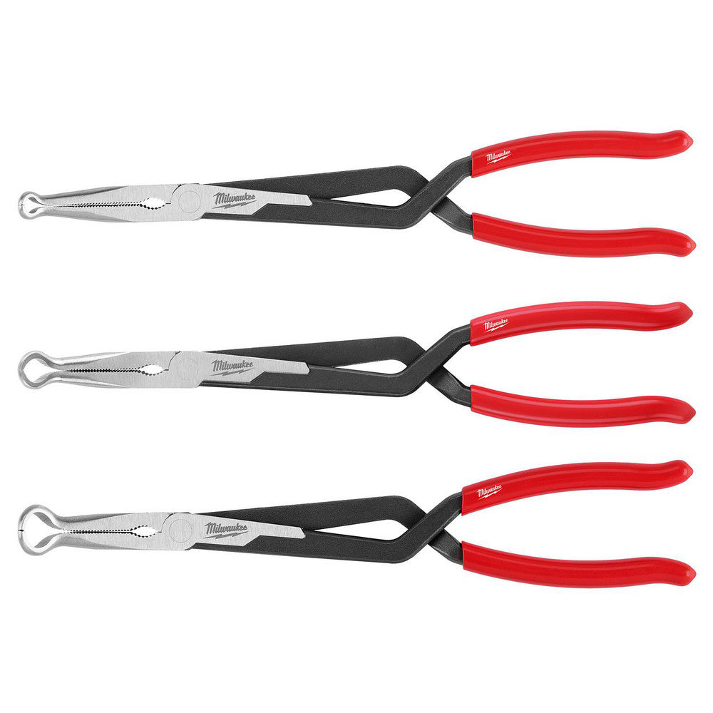 Milwaukee Tool 48-22-6563 Plier Sets Plier Type Included Long Reach Hose Grip Pliers  Container Type Clamshell  Handle Material Plastic