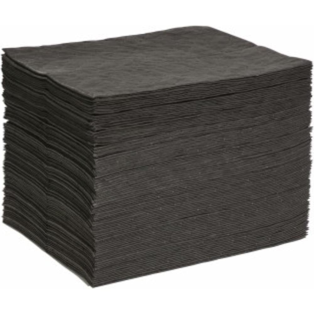 New Pig MAT700 Pads, Rolls & Mats Product Type Pad  Application Universal  Overall Length (Inch) 15in  Width (Decimal Inch - 4 Decimals) 19.0000  Material Polypropylene  Fluids Absorbed Oil Coolants Solvents Water Universal