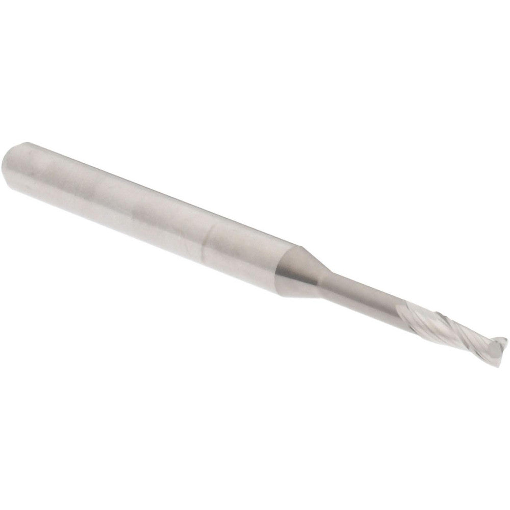 Accupro 14797119 Square End Mill 0.07" Dia, 0.21" LOC, 2 Flutes, Solid Carbide