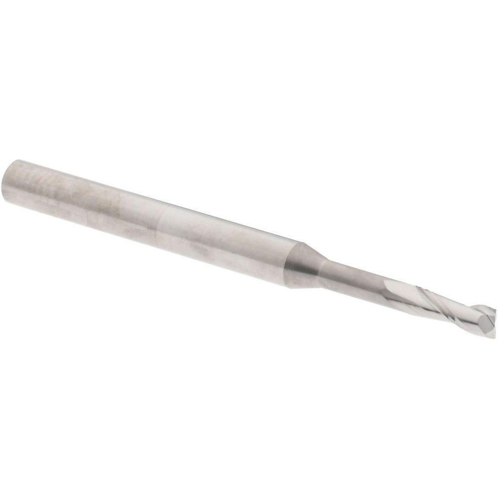 Accupro 14797121 Square End Mill 0.08" Dia, 0.24" LOC, 2 Flutes, Solid Carbide