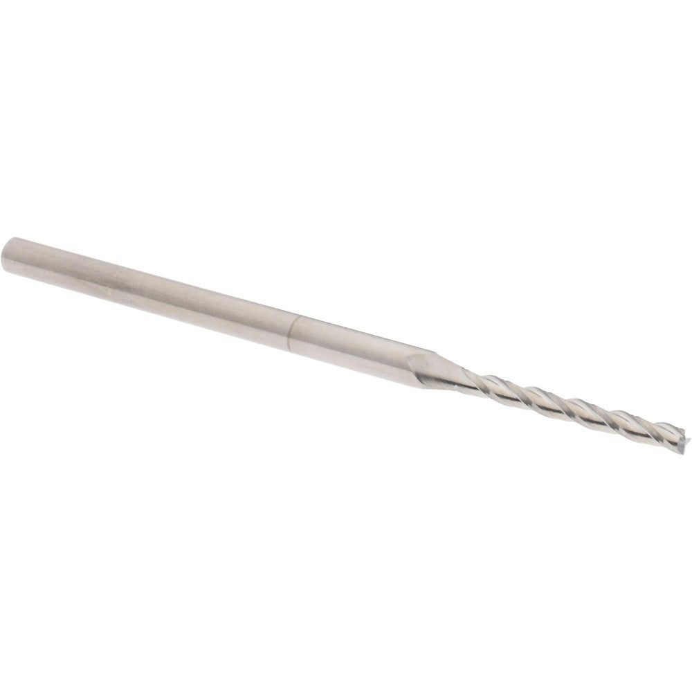 Accupro 14883532 Square End Mill 0.08" Dia, 3/4" LOC, 3 Flutes, Solid Carbide