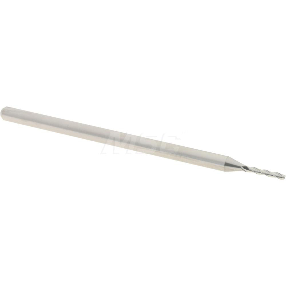 Accupro 14797472 Ball End Mill 0.05" Dia, 0.3" LOC, 3 Flute, Solid Carbide