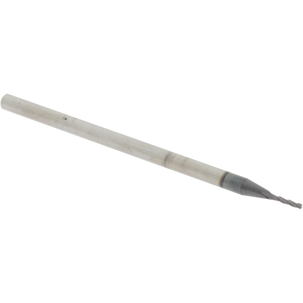 Accupro 14883540 Square End Mill 0.04" Dia, 13/64" LOC, 3 Flutes, Solid Carbide