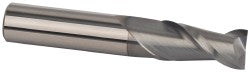 Accupro 62918917 Square End Mill 1/8" Dia, 3/4" LOC, 2 Flute, Solid Carbide