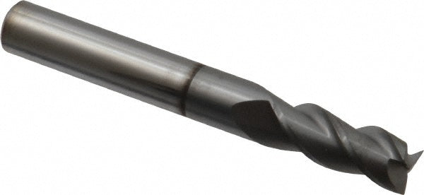 Accupro 64542806 Square End Mill 5/16'' Dia, 3/4'' LOC, 5/16'' Shank Dia, 2-1/2'' OAL, 3 Flutes, Solid Carbide
