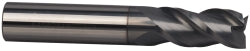 Accupro 62919311 Square End Mill 9/64" Dia, 1/2" LOC, 3 Flute, Solid Carbide