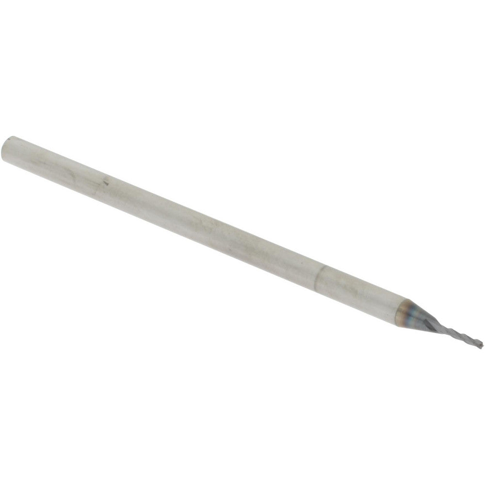 Accupro 14883542 Square End Mill 0.035" Dia, 0.175" LOC, 3 Flutes, Solid Carbide