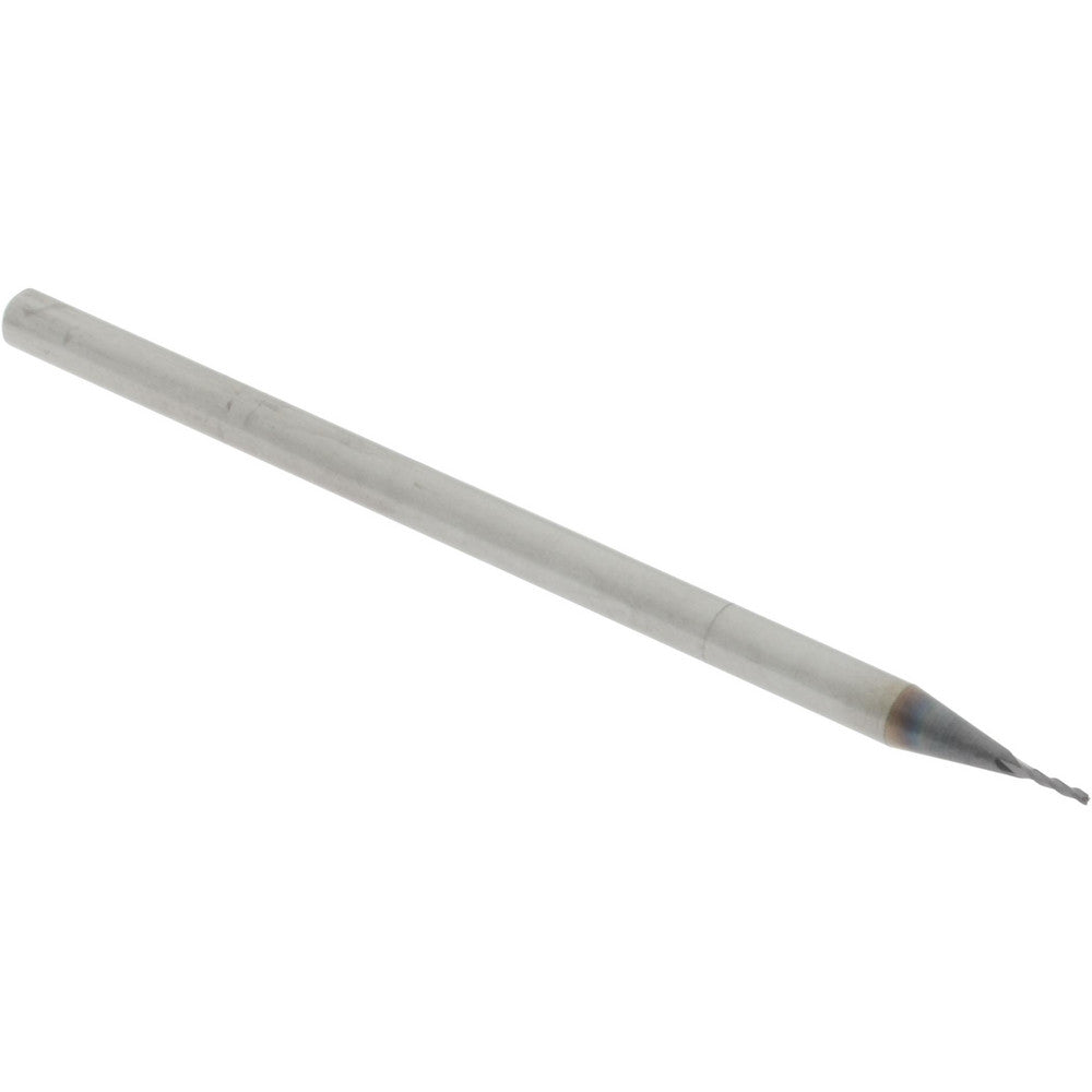 Accupro 14883549 Square End Mill 0.025" Dia, 1/8" LOC, 3 Flutes, Solid Carbide