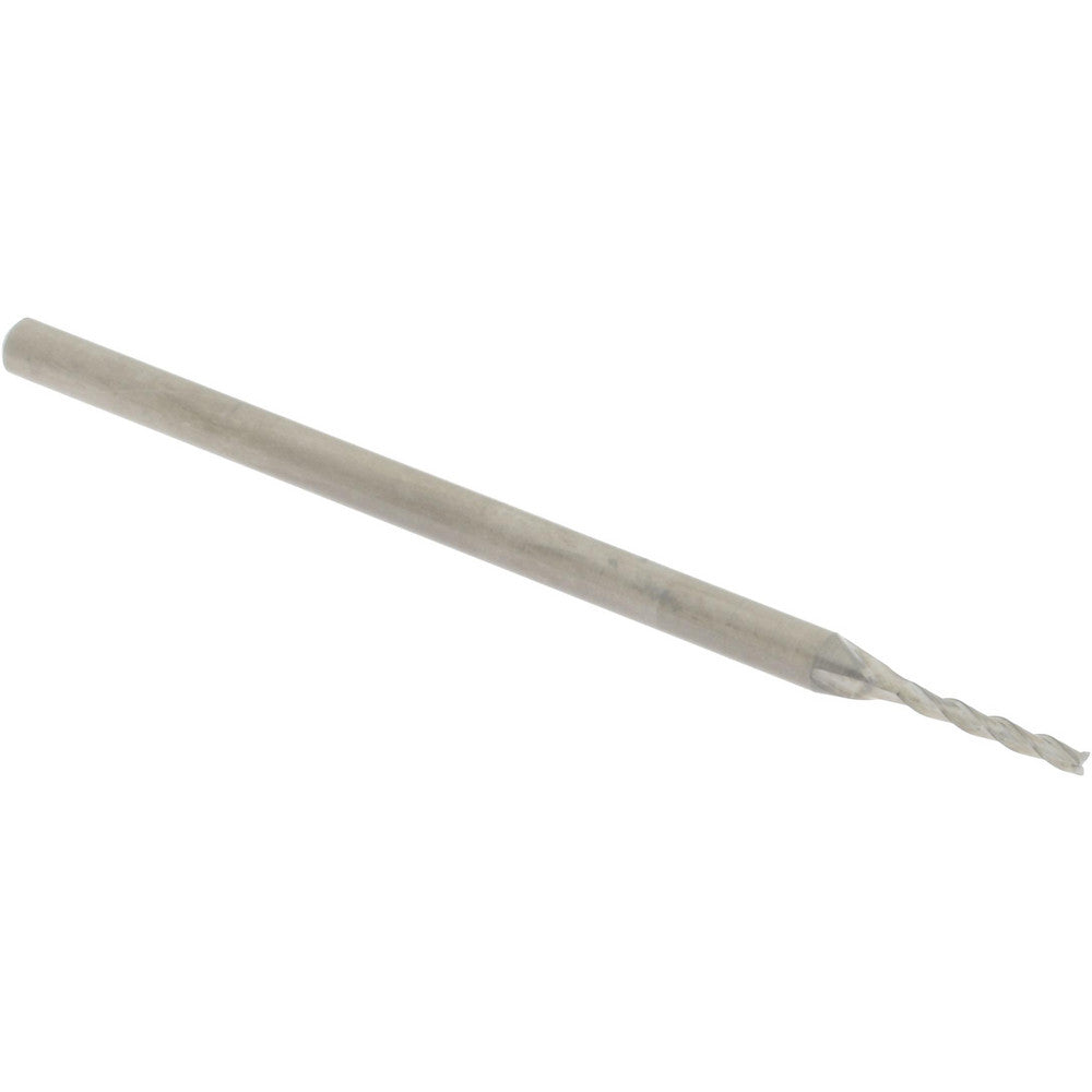 Accupro 14883554 Square End Mill 0.055" Dia, 0.385" LOC, 3 Flutes, Solid Carbide