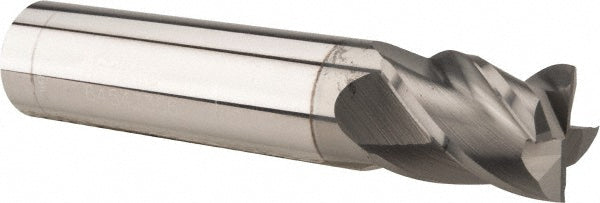 Accupro 62920434 Square End Mill 3/8'' Dia, 1-3/4'' LOC, 3/8'' Shank Dia, 4'' OAL, 4 Flutes, Solid Carbide