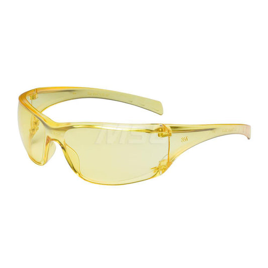 3M 7000030052 Safety Glass Virtua, Amber Lenses, Anti-Fog & Scratch-Resistant, ANSI Z87.1+CSA Z94.3