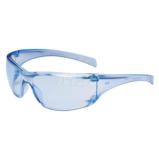 3M 7000030051 Safety Glass Virtua, Blue Lenses, Anti-Fog & Scratch-Resistant, ANSI Z87.1+CSA Z94.3