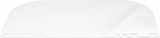 Jackson Safety 14132 Face Shield Windows & Screens Replacement Window, Clear, 8" High, 0.06" Thick